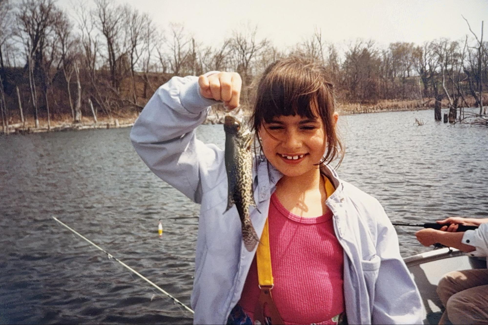 Peggy as a child