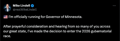 Mike Lindell announcement